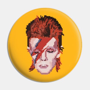 Pixel Art David Popstar Pin