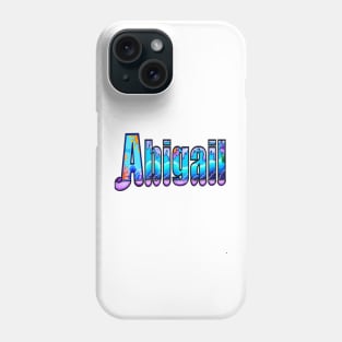 Top 10 best personalised gifts  - Abigail - cursive personalised,personalized name with summertime daisies. Abbie, Abby Phone Case