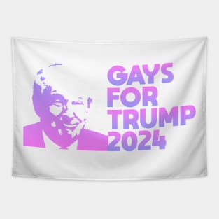 Gays for Trump 2024 Tapestry