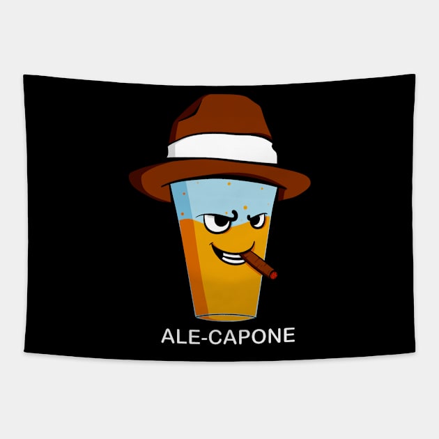 Ale-Capone Tapestry by Art by Nabes