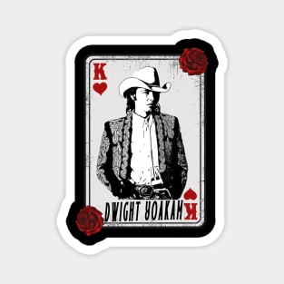 Vintage Card Dwight Yoakam Magnet