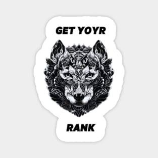 GET YOUR RANK Magnet