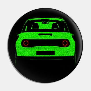 E car electric green car Pin