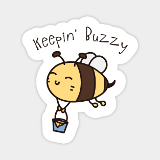 Cute Keepin' Buzzy Bee Magnet