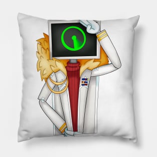 No Straight Roads Neon J Pillow