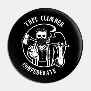 Tree Climber Confederate Pin