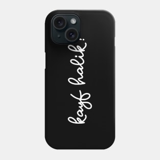 kayf halik - white Phone Case