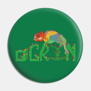 Go Green Pin