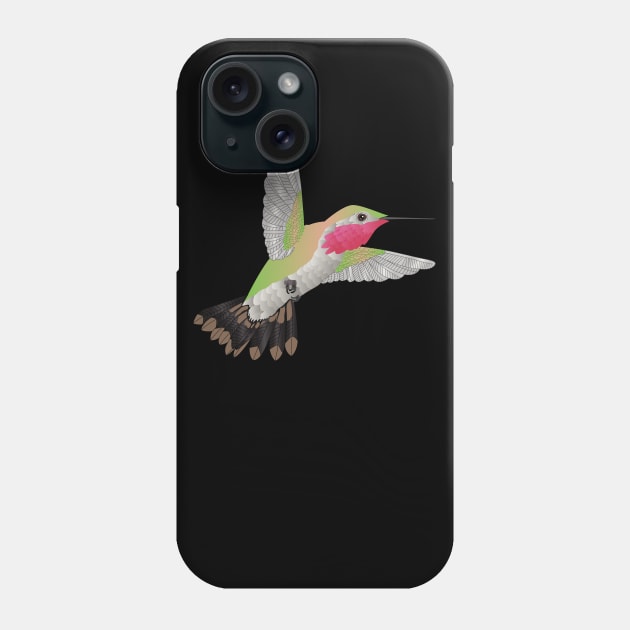 Hummingbird - Pink Phone Case by Pet & Nature Lovers