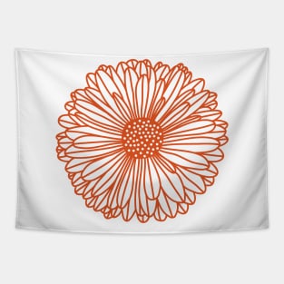 Gerbera Daisy Tapestry