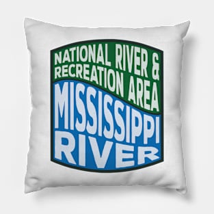 Mississippi National River and Recreation Area Wave Pillow