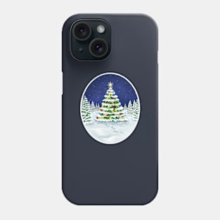 Peace on Earth Tree Phone Case