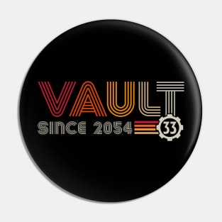 Vault since 2054 Pin