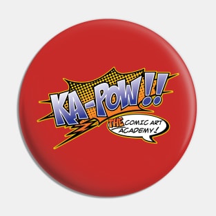 Ka-Pow!! Gold Pin