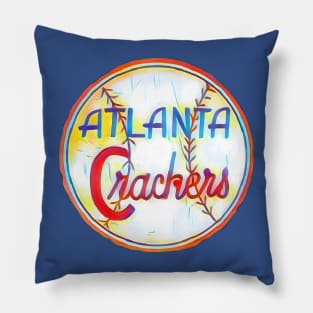 Atlanta Crackers Baseball Pillow