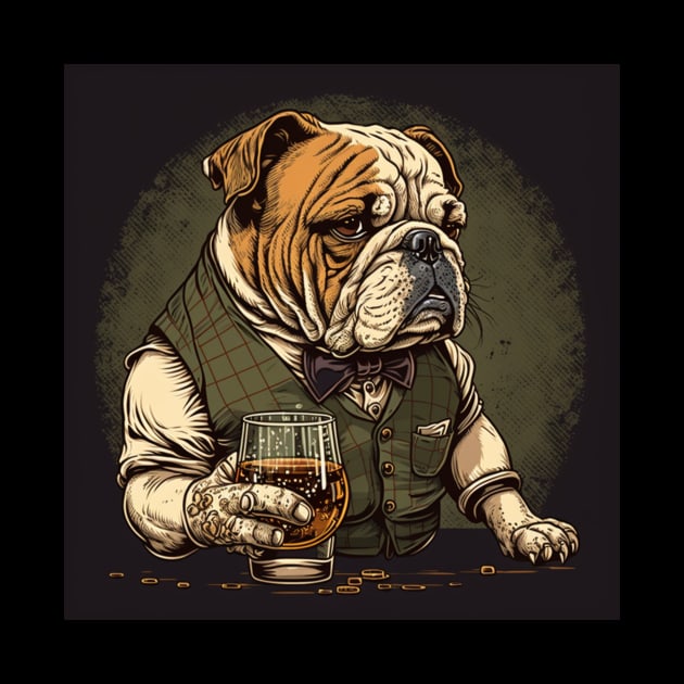 Bulldog Whisky by MaltyShirts