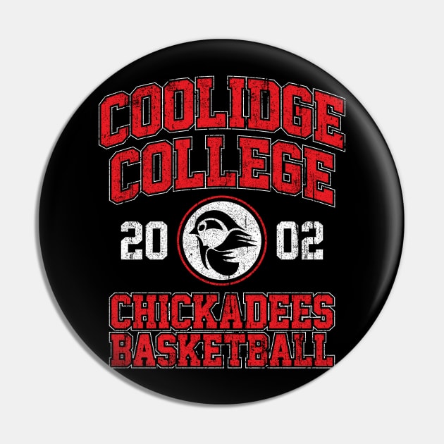 Coolidge College Chickadees Basketball - Van Wilder Pin by huckblade