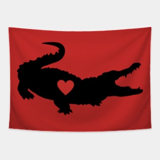 Crocodile Love Tapestry