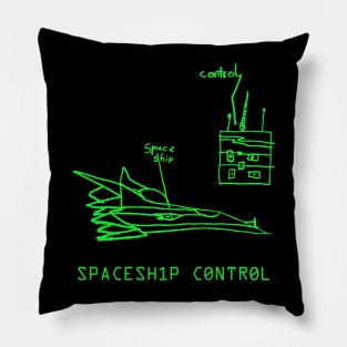 Spaceship Control Pillow