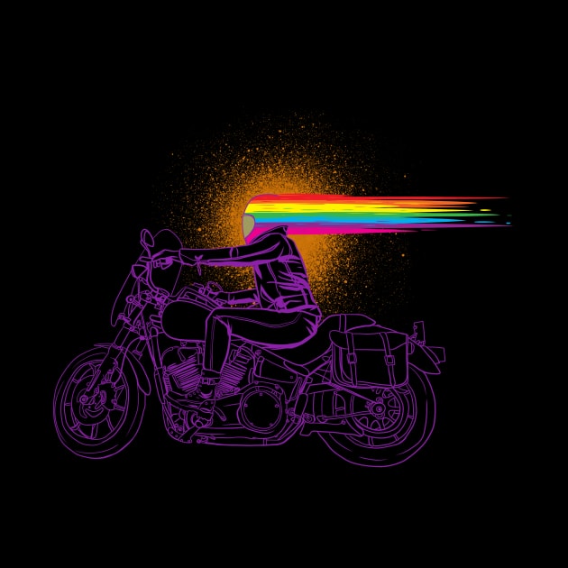 Rainbow Rider - Pride by Manfish Inc.