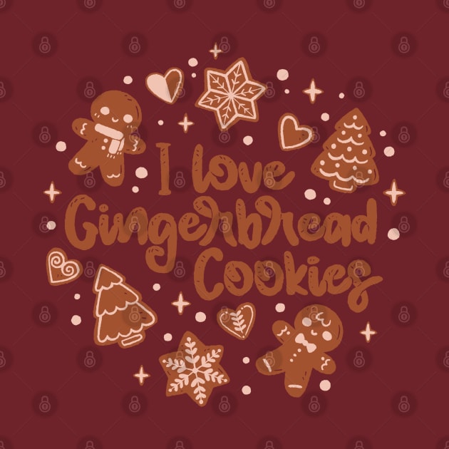 I Love Gingerbread Cookies by xMorfina