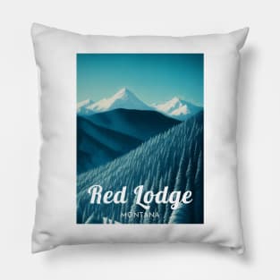 Red Lodge ski - Montana Pillow