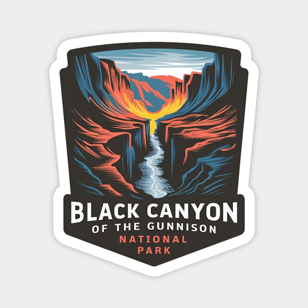 Black Canyon of the Gunnison National Park Elegance Magnet by Perspektiva