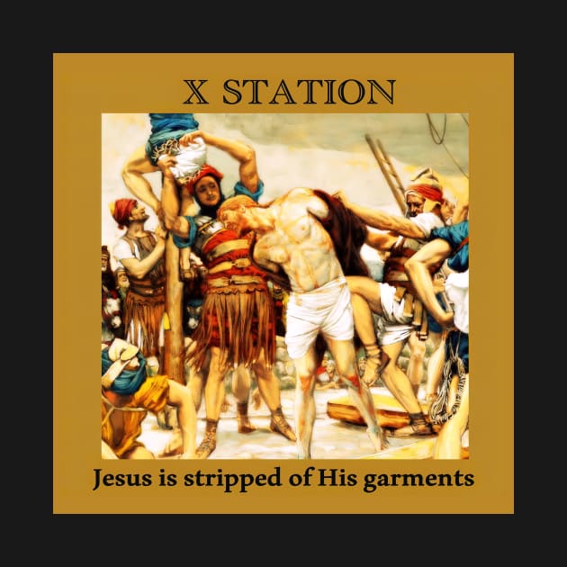 Stations of the Cross -  Via Crucis #10 of 15 by hispanicworld