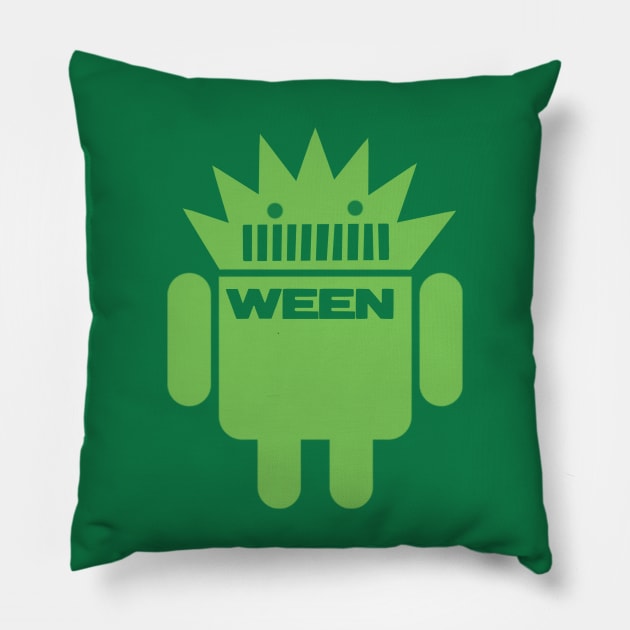 Ween Android Boognish Pillow by brooklynmpls