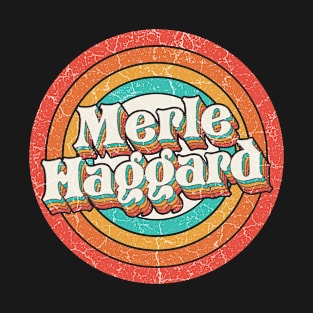 Merle Proud Name - Vintage Grunge Style T-Shirt