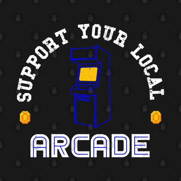 Support your local Arcade by Power Up Prints