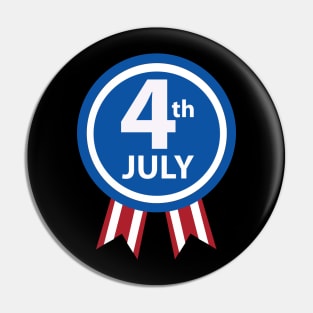 July 4, Declaration Of Independence Shirt Pin