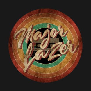 Major Lazer Vintage Circle Art T-Shirt