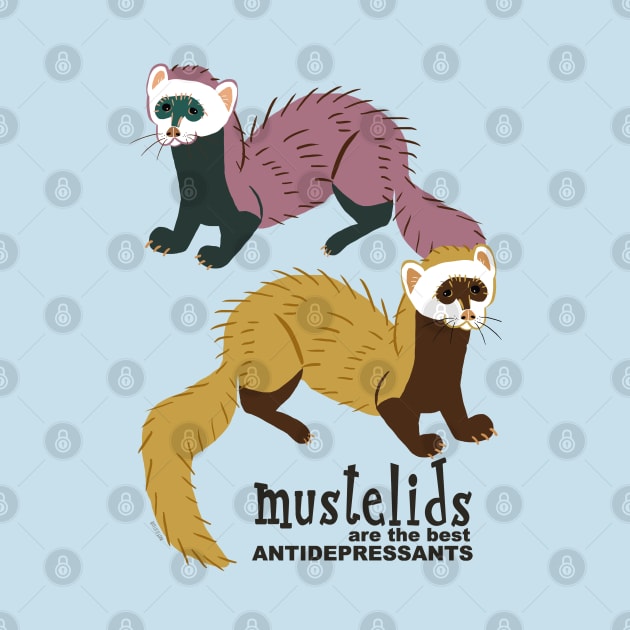 Mustelids are the best antidepressants N2 by belettelepink