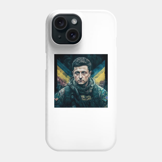 War Hero Phone Case by Daily Lab