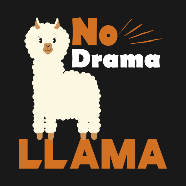 No Drama Llama by paola.illustrations