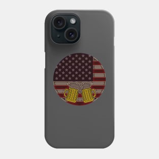 USA beer celebration Phone Case