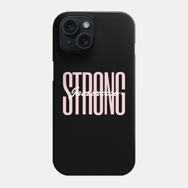 Jazzercise Strong Phone Case by Tea Time Shop