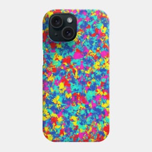 Pop Art Explosion: Dynamic Burst of Colors Phone Case