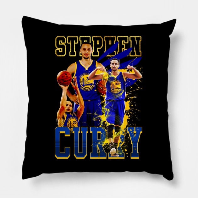 Stephen Nba Curry Pillow by coli