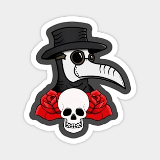 Plague and Roses Magnet