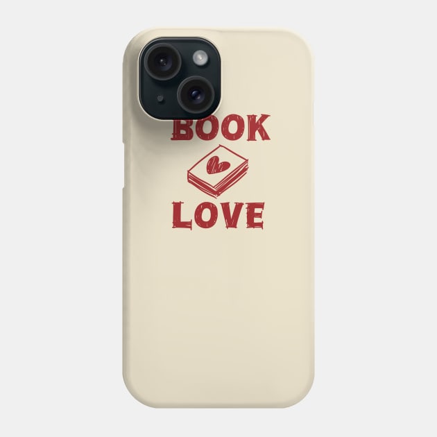 Love book t shirt Phone Case by Artkishor