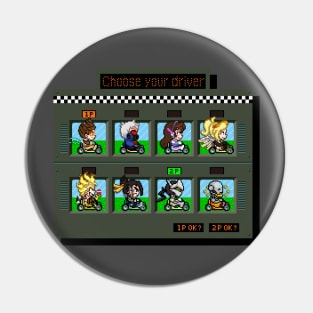 Overkart Character Select Pin