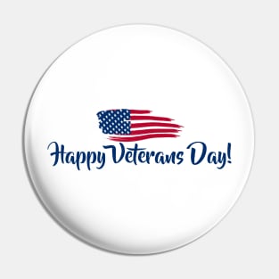 Happy veterans day Pin