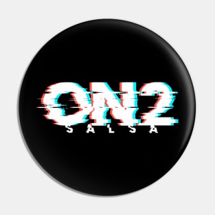 On2 Salsa Glitch Effect Pin