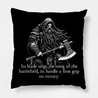 Dwarven Barbarian Pillow