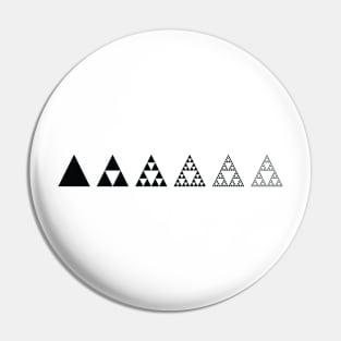 Sierpinski Triangle Pin