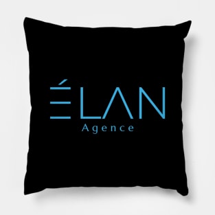 ÉLAN bleu Pillow