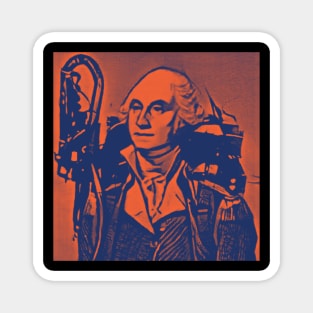 George Washington Ghostbuster Magnet