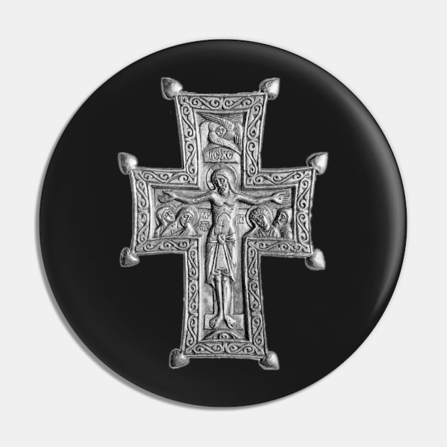 17th Century Byzantine Pectoral Cross Pin by EkromDesigns